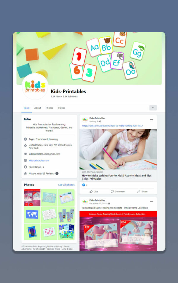 Branding of Facebook Business Page